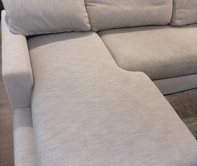 Carmichael, CA Upholstery Cleaning Restores Jennie’s Sectional Couch