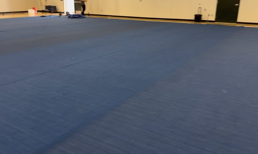 Carpet Cleaning for Ponderosa High School Women’s Cheerleading in Sacramento